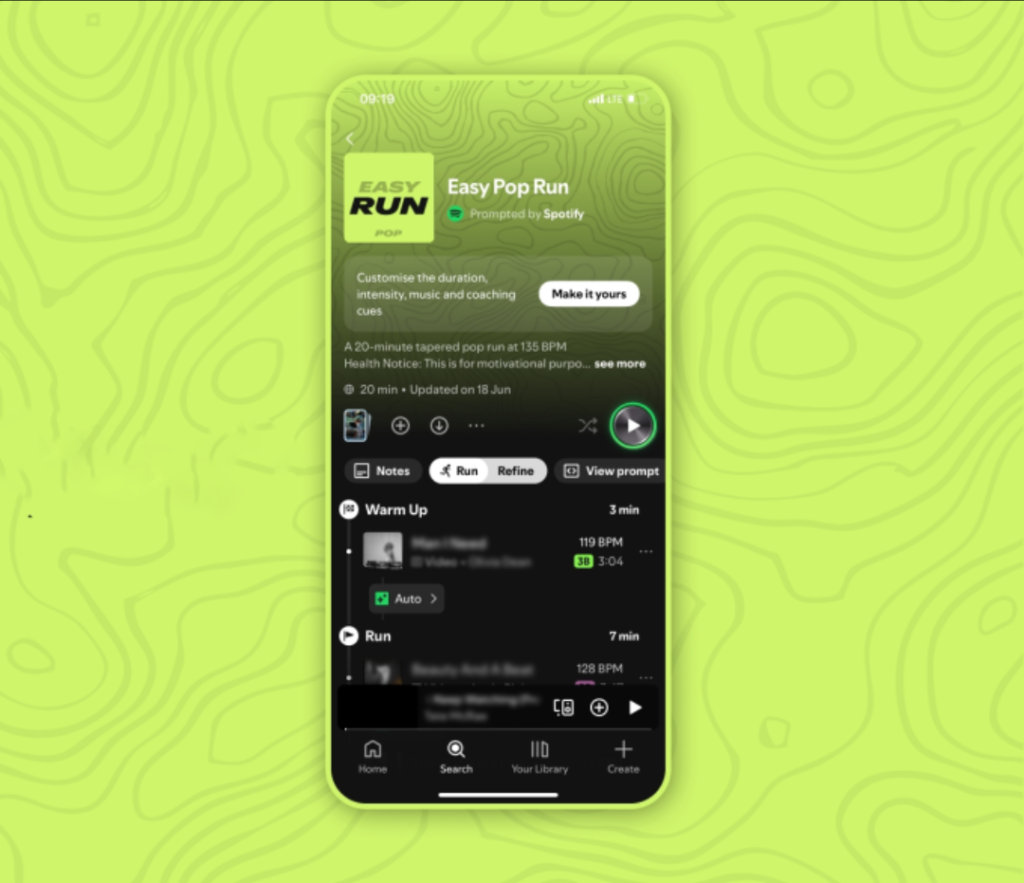 Spotify has introduced a new feature that could completely change the way people listen to music while running. The music streaming company has launched Running Mode, a new AI powered feature that creates personalised playlists based on your workout, running speed and music preferences.
