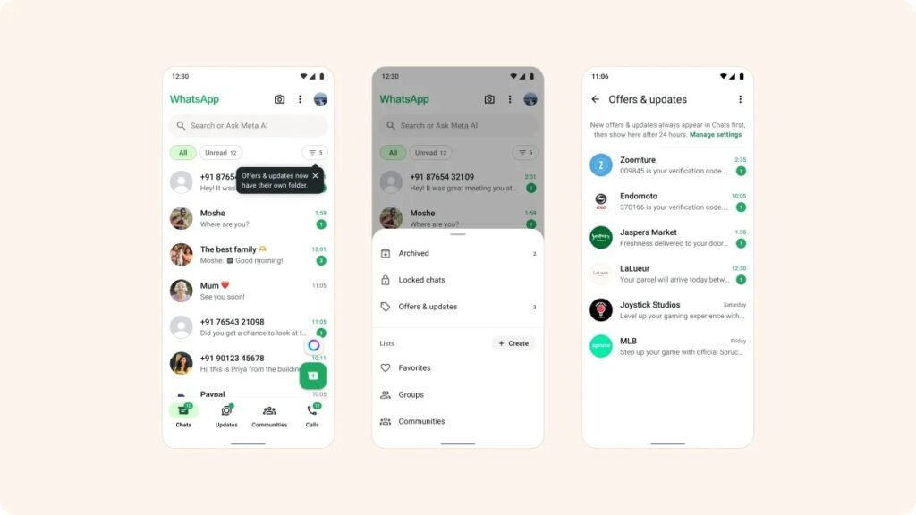 WhatsApp is testing a new feature that automatically moves messages from large businesses into a separate folder. The goal is simple, to keep your main inbox cleaner without stopping businesses from sending important updates.