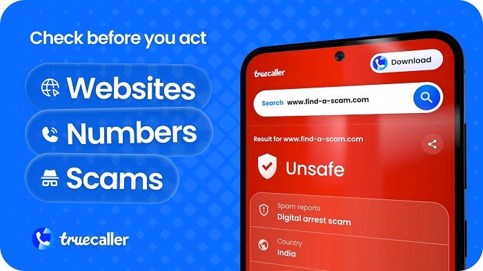For more than a decade, Truecaller has been known mainly as an app that tells people who is calling and helps identify spam calls. But scams are no longer limited to phone calls. Fraudsters now use SMS, WhatsApp, social media, fake websites and other online channels, so Truecaller is expanding its approach to follow scammers into these places.